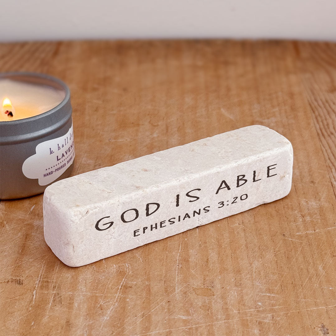 601 | Ephesians 3:20 - Twelve Stone Art