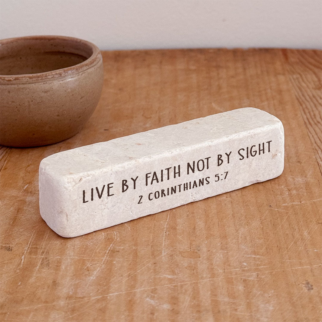 639 | 2 Corinthians 5:7 - Twelve Stone Art