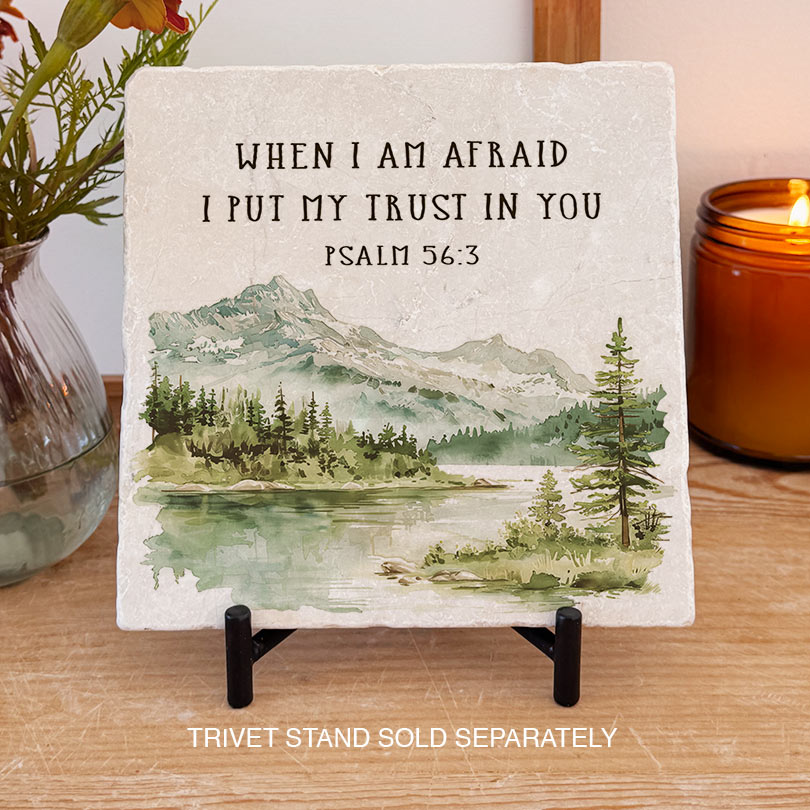 691 | Psalm 56:3 - Twelve Stone Art