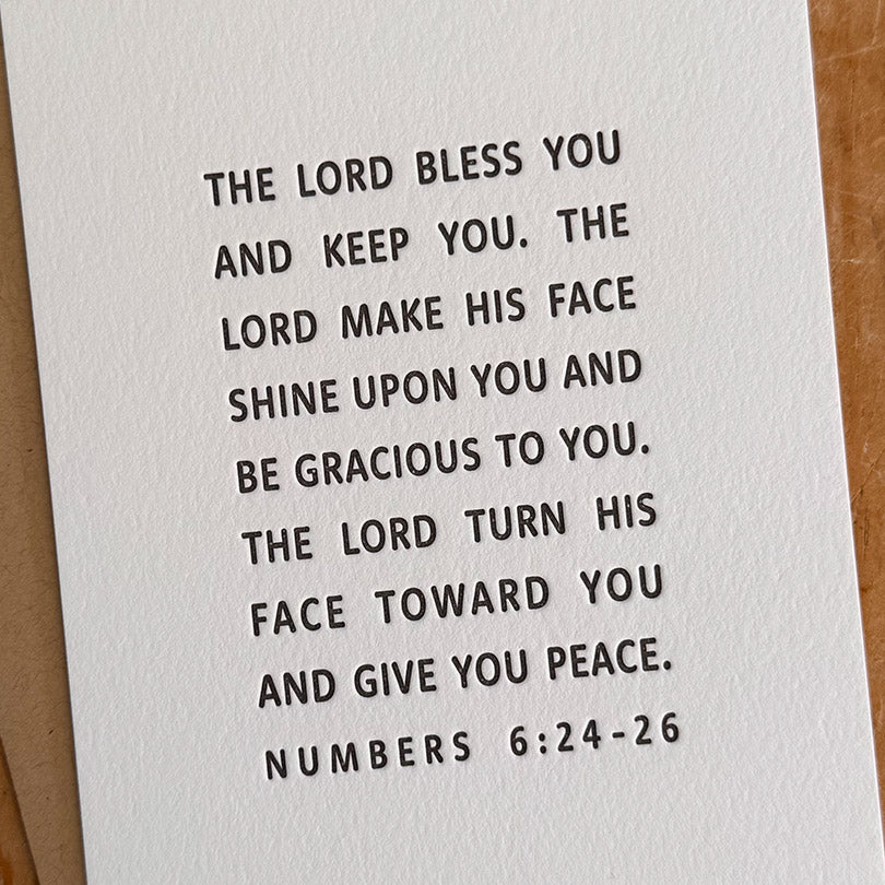 Blessings | Numbers 6:24-26 - Twelve Stone Art