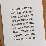 Blessings | Numbers 6:24-26 - Twelve Stone Art