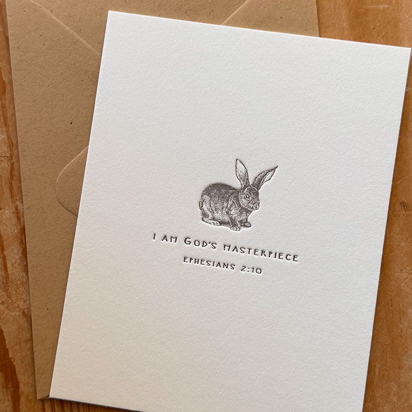 Bunny | Ephesians 2:10 - Twelve Stone Art