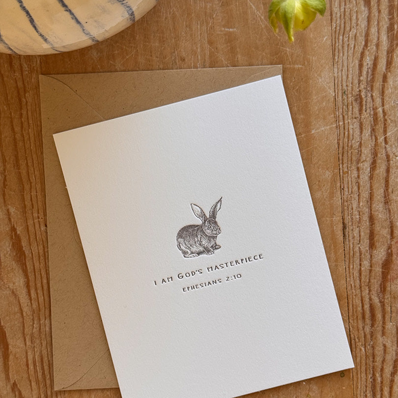 Bunny | Ephesians 2:10 - Twelve Stone Art