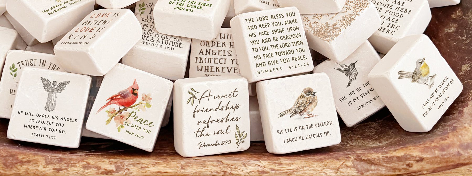 Stone with Scriptures | Share God's Word | Twelve Stone Art