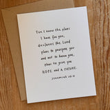 Jeremiah 29:11 - Twelve Stone Art