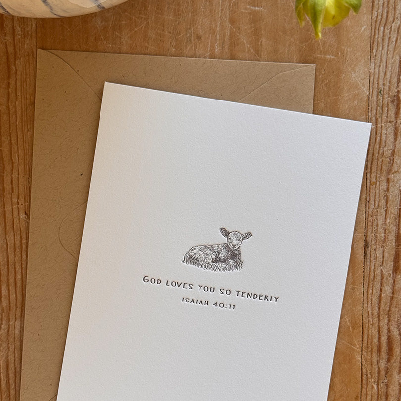 Lamb | Isaiah 40:11 - Twelve Stone Art