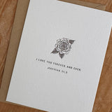 Rose | Jeremiah 31:3 - Twelve Stone Art