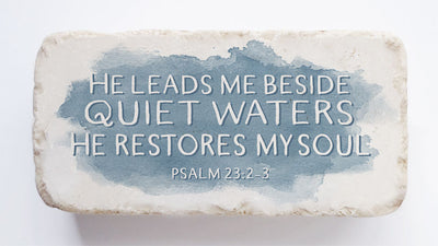 569 | Psalm 23:2-3 - Twelve Stone Art