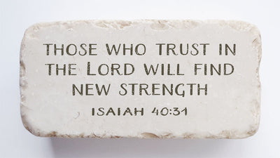 579 | Isaiah 40:31 - Twelve Stone Art
