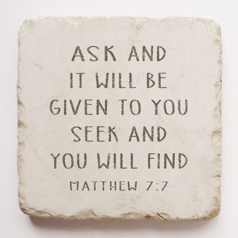 516 | Matthew 7:7 - Twelve Stone Art