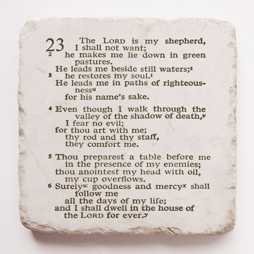 584 | Psalm 23 - Twelve Stone Art