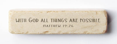 505 | Matthew 19:26 - Twelve Stone Art