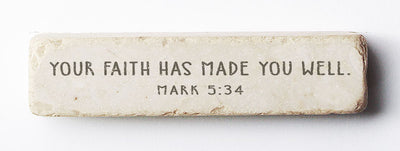 523 | Mark 5:34 - Twelve Stone Art