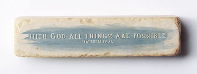 545 | Matthew 19:26 - Twelve Stone Art
