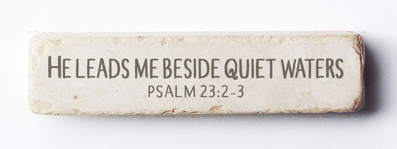 569N | Psalm 23:2-3 - Twelve Stone Art