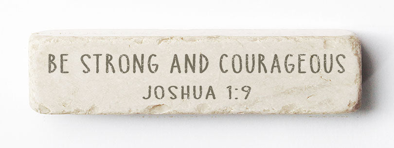 572 | Joshua 1:9 - Twelve Stone Art