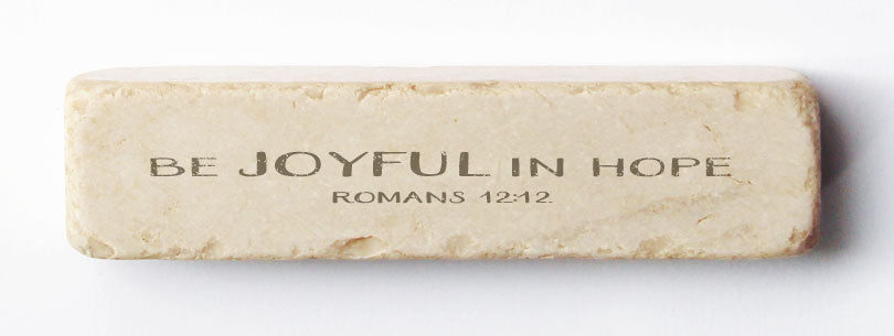 575 | Romans 12:12 - Twelve Stone Art