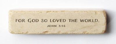 581 | John 3:16 - Twelve Stone Art