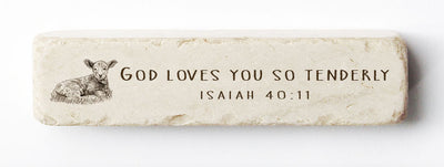 592 | Isaiah 40:11 - Twelve Stone Art