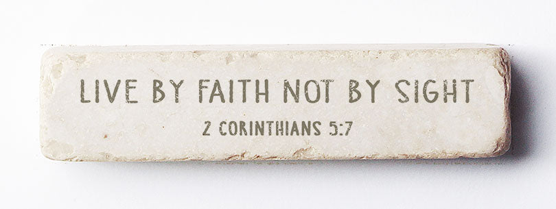 639 | 2 Corinthians 5:7 - Twelve Stone Art